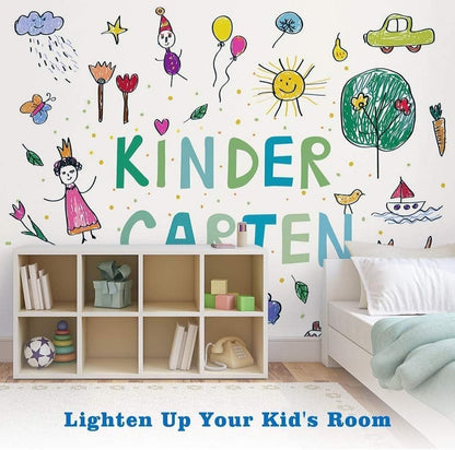 Self-Adhesive  Reuseable Whiteboard Wall Decal Sticker